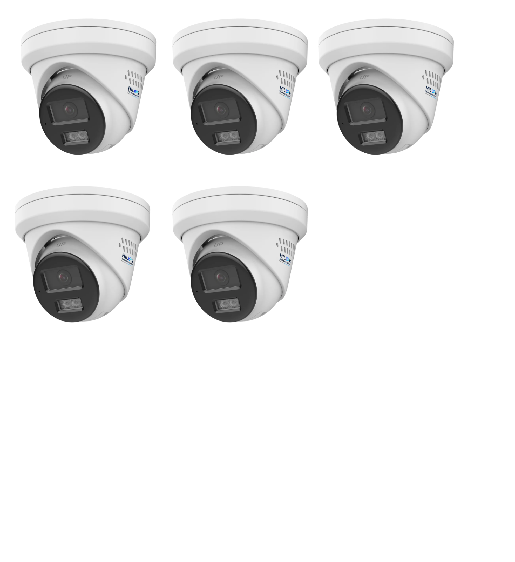 Hilink Build your own camera Kit, 8 MP ColorVu Gen 3 Turret, 8Ch NVR, 4 /2TB storage