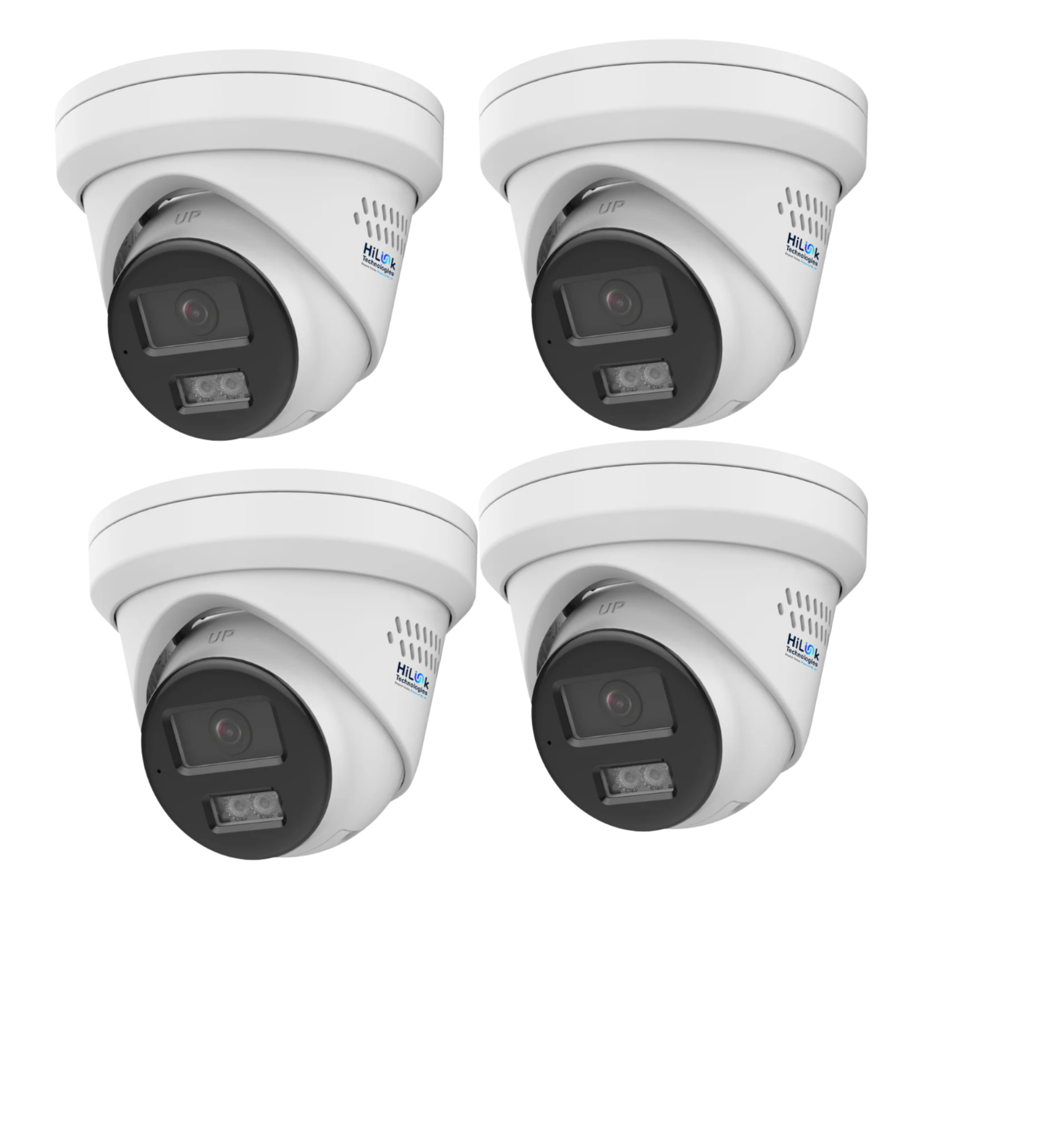 Hilink Build your own camera Kit, 8 MP ColorVu Gen 3 Turret, 8Ch NVR,  4 /2TB storage