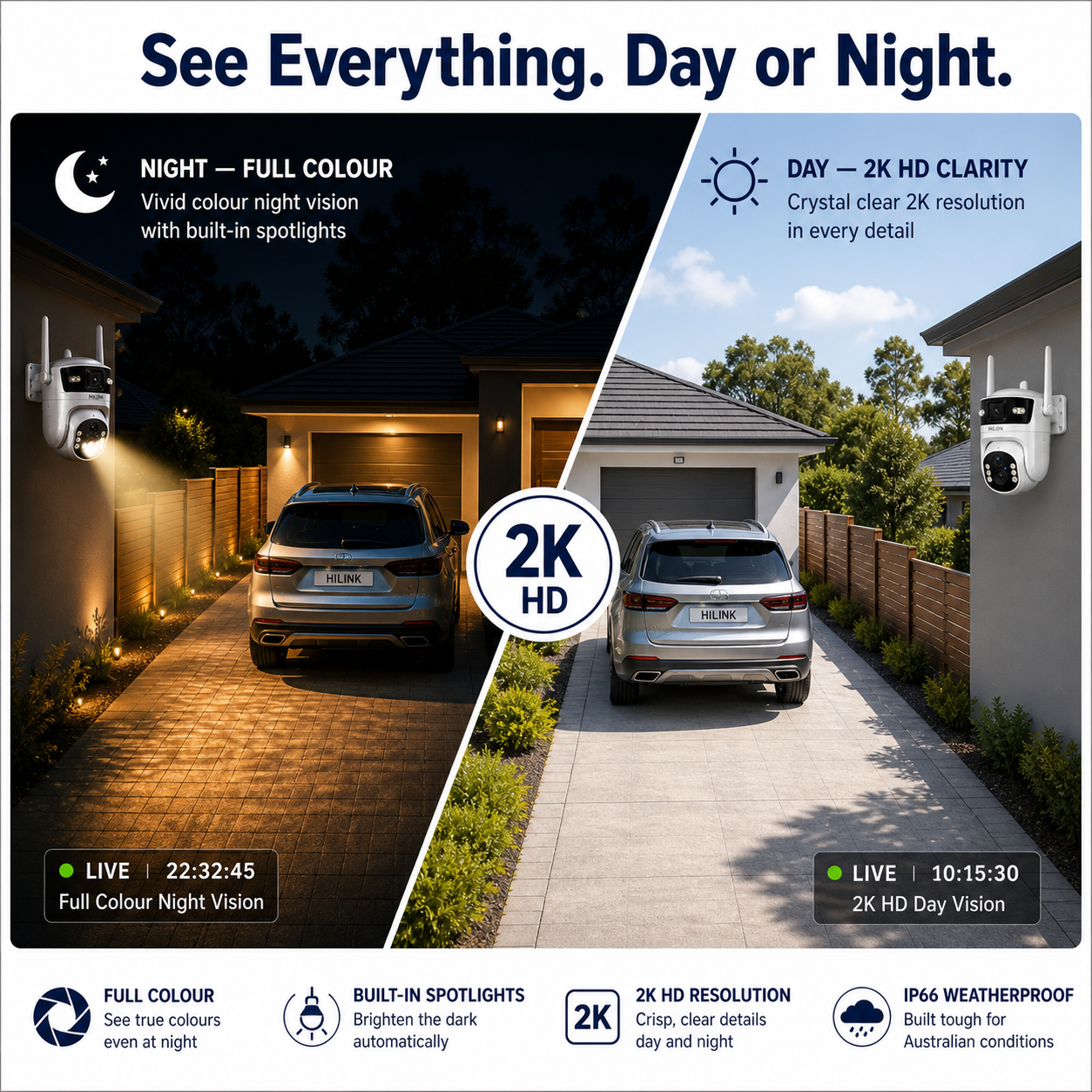 Hilink Premium Solar Power PTZ Camera with 4G — No Wi-Fi Needed